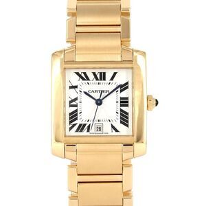Cartier Tank Française LM YG W50001r2 YG Automatic Volume